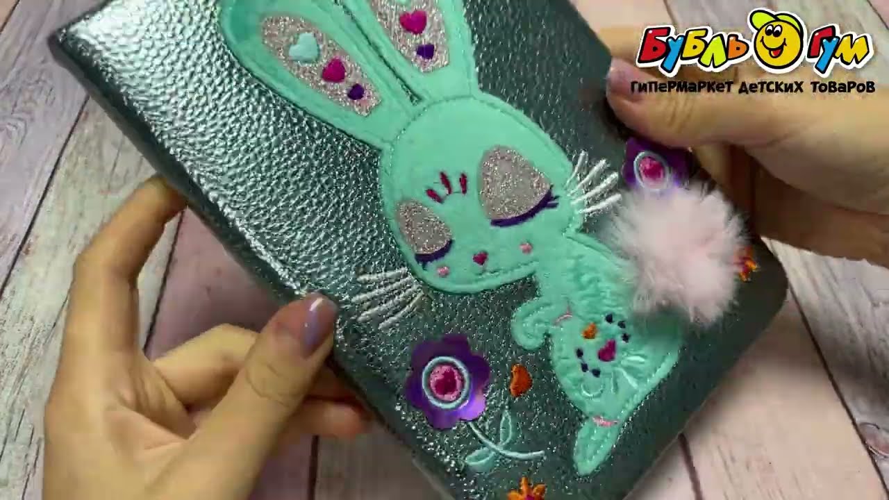 Блокнот Зайка в ассортименте - видео