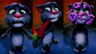 Talking tom cat🤪😱🤪🍝🥰😂🥺💨🍜😪😴🎉⭐🎷🎺🎷🎤🍡🍡🍡🍡🎂🎂🎂#billi#tom#cat#game#cartoon#viral#video