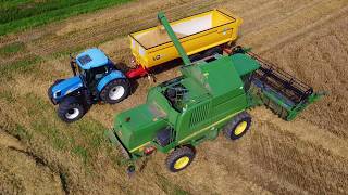 Asbreuk harvesting barley