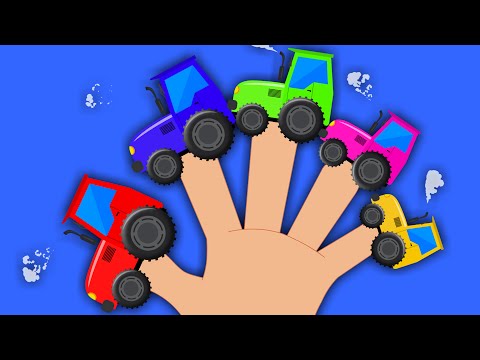 Tractor Finger Family | Rhymes And Songs For Kids