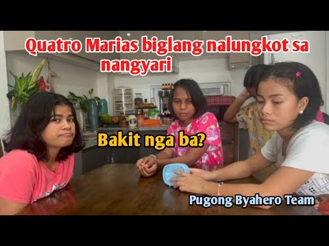 QUATRO MARIAS BIGLANG NALUNGKOT  SA NANGYARI