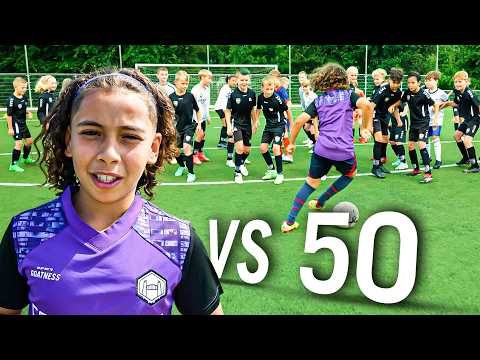 NAOUFAL MAAKT KAPOT vs 50 VERDEDIGERS 😱🔥