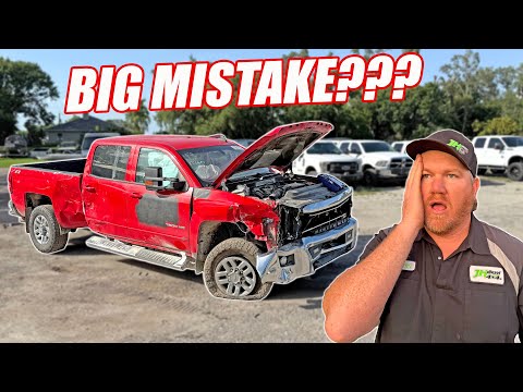 We Bought A Wrecked L5P Duramax Sight Unseen For $5,000!!! Did We Get A Good Deal???
