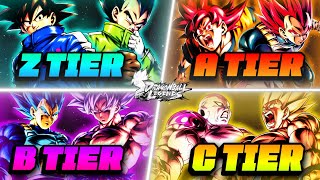 Using EVERY Tier of PvP Teams in Dragon Ball LEGENDS!