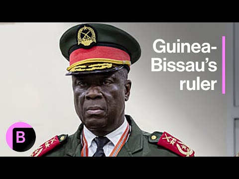 YouTube video thumbnail: Guinea-Bissau Interim Leader Vows Drug, Graft Crackdown