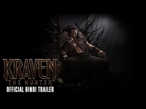 KRAVEN THE HUNTER – Official Red Band Trailer (Hindi) | October 6th | English, Hindi, Tamil & Telugu