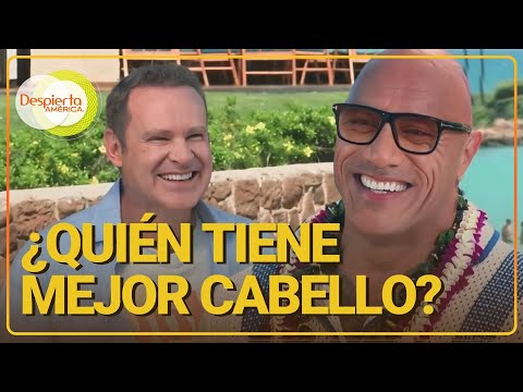 'The Rock' responde las divertidas preguntas de Alan Tacher | Despierta América