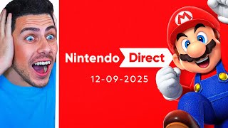El MAYOR Nintendo Direct de SWITCH 2 en 2025 😲