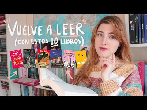 Vuelve a leer en 2025 con estos 10 libros 📚 Retomar el hábito de la lectura