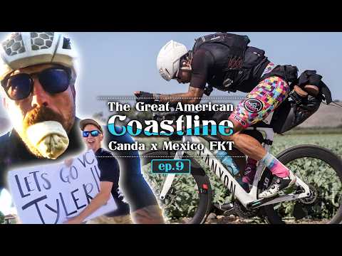 Day 9 | We Need To Ride 200 MILES & FAST! | The Great American Coastline  🇨🇦🇺🇸🇲🇽