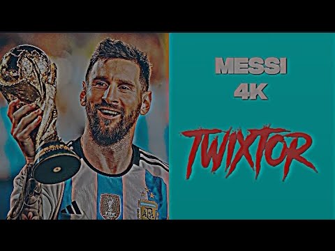 Messi 4k Twixtor Argentina 2022/23