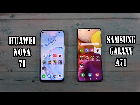 (ENGLISH) Huawei nova 7i vs Samsung Galaxy A71 - SpeedTest and Camera comparison