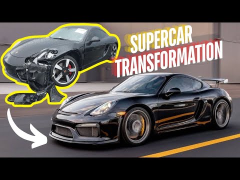 I Gave my CHEAP PORSCHE a SUPERCAR GT4 FRONT END and it Looks Insane!!