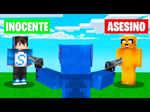 ¡UNO DE ELLOS ES EL ASESINO! 🔪😱 ¿¿PODRAS ADIVINAR?? | MINECRAFT MURDER MISTERY
