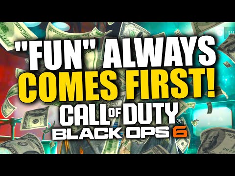 Treyarch Devs Are Just Plain Out of Touch... (Fun "ALWAYS" Comes First LOL)