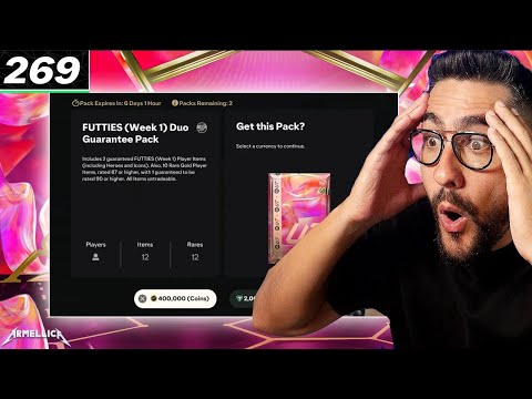 My 400k FUTTIES Duo Guarantee Pack in FC 25 Got Me This Ballon D'Or Winner FUTTIES ICON!