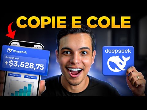 DEEPSEEK: RECEBA $180/DIA USANDO A DEEPSEEK + KIWIFY - Passo a Passo (Dinheiro online)