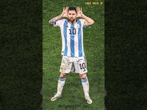 Terminando con el mito de la ayuda #seleccionargentina #messi #scaloneta