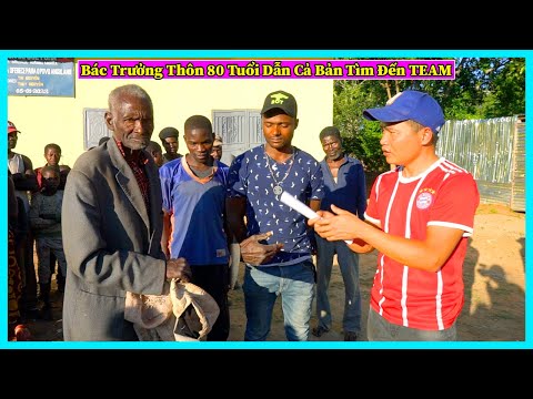 Hùng KaKa ll Bác Trưởng Thôn 80 Tuổi Cùng Cả Bản Tìm Đến Team Châu Phi