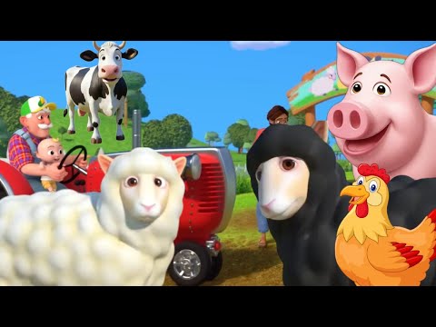 Old Macdonald Had a Farm || Nursery Rhymes & Kids Songs |