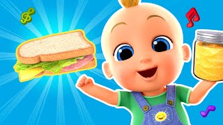📺 Apprenons à Faire un Sandwich 🥪 | Chanson Pour Enfants + Comptine Bébé | LooLoo Kids Français