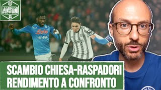Scambio Chiesa-Raspadori tra Juventus e Napoli? Caratteristiche a confronto ||| Avsim Play