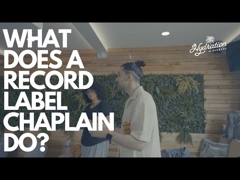 What does a record label Chaplain do?