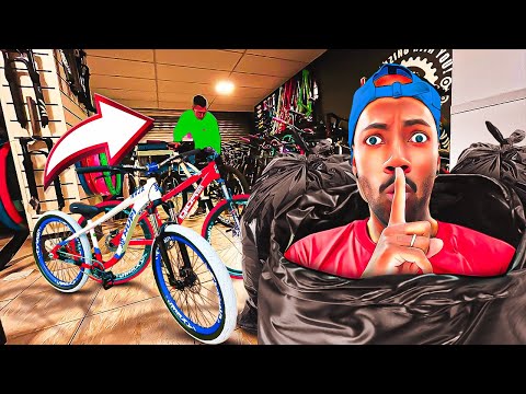 Me Disfarcei de Saco de Lixo e Invadi A Maior Loja de Bike do Brasil