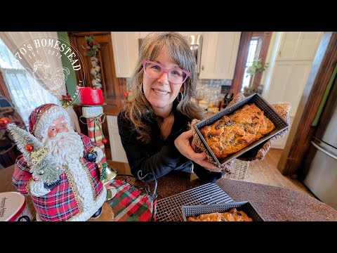 Christmas Leftovers | Cinnamon Roll Bread Pudding