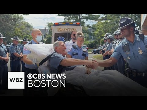YouTube video thumbnail: Massachusetts State Trooper Recovering Well After Nearly Dying in Hit-and-Run in Revere