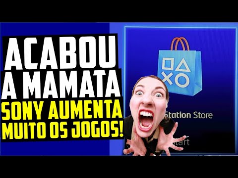 ACABOU A MAMATA! Sony LOUCA, AUMENTOU Tudo os PREÇO dos JOGOS! Para 400 e 450 REAIS