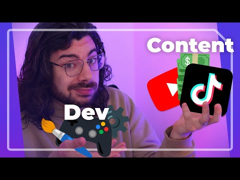 Is content creation a realistic way to fund game dev?