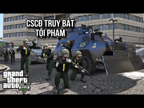 GTA V # Cảnh Sát Cơ Động Triệt Phá Băng Đảng Ma Túy Khét Tiếng Trong Vùng | Ngọc Lâm Gaming