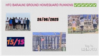 HFC  GROUND BARAUNI HOMEGUARD RUNNING ✅✅✅#hfc #homeguard