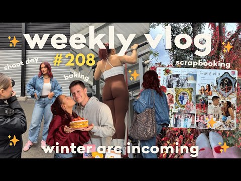 a week of filling my cup 🥹💕 Scrapbooking, baking, the gym & more!  WEEKLY VLOG #208 | EmmasRectangle