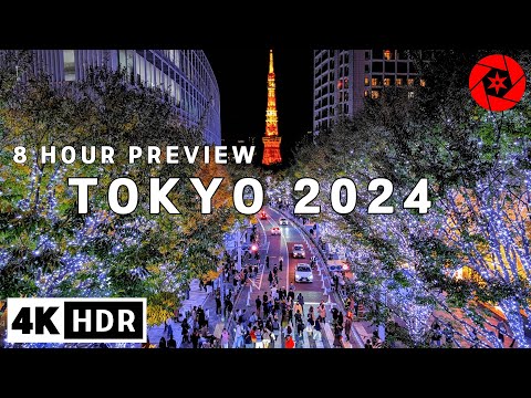 Tokyo's BEST Christmas Lights 2024 Preview - 4K HDR