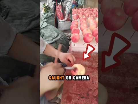 It Turns Out This Apple Was Painted