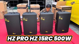 Kedatangan Produk HZPro HZ 15RC 500W SUPER CLARITY