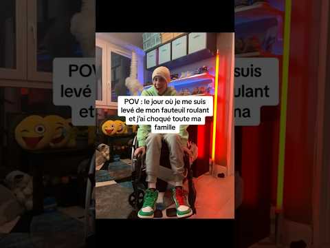 Le jour où me je suis levé de mon fauteuil roulant et que j’ai choqué toute ma famille ￼