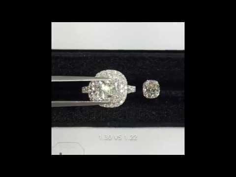 Cushions: 1.30 to 1.50 Cts