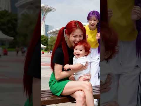 Who is her real daughter??#kpopfunny #kpop #korea #cute