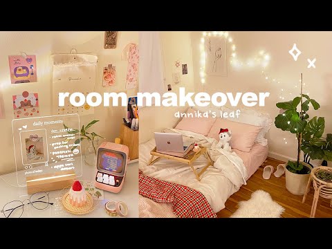 room makeover 🎈🧸 pinterest, minimalist aesthetic, cozy bedroom interior transformation