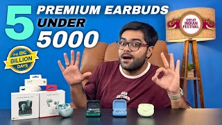 5 Best Earbuds Under 5000 ⚡⚡ Top 5 Premium TWS Earbuds Under 5000 ⚡⚡