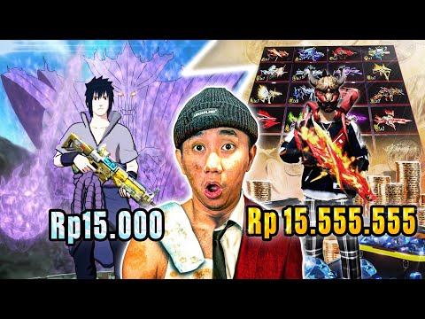 AKUN EPEP Rp. 15.000 VS Rp. 15.000.0000 GOKIL GINI!