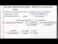 Moles and Mass Conversions in Chemistry