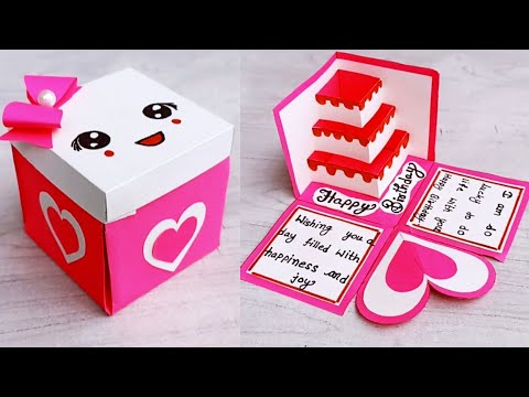 DIY - Birthday Gift Box | Surprise Box For Gift | Anniversary Gift Box