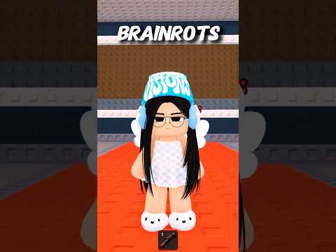 FINGI SER MENINA no ROUBE UM BRAINROT E OLHA NO QUE DEU 😳 #roblox #shorts #lszinn