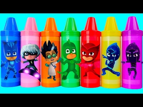Masks PJ giant crayons