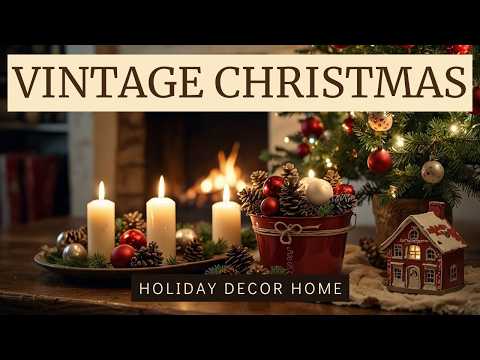 Cozy Vintage Christmas Decor Ideas to Warm Up Your Home 🎄✨