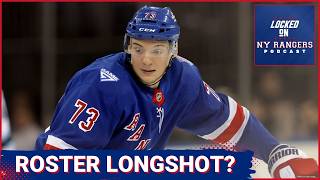 Matt Rempe facing uphill battle to make Rangers? Braden Schneider or Vincent Trocheck to be traded??